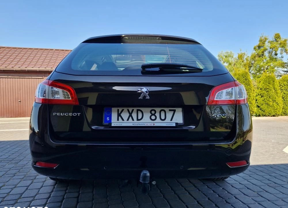 Peugeot 508 cena 36500 przebieg: 172000, rok produkcji 2015 z Pogorzela małe 277